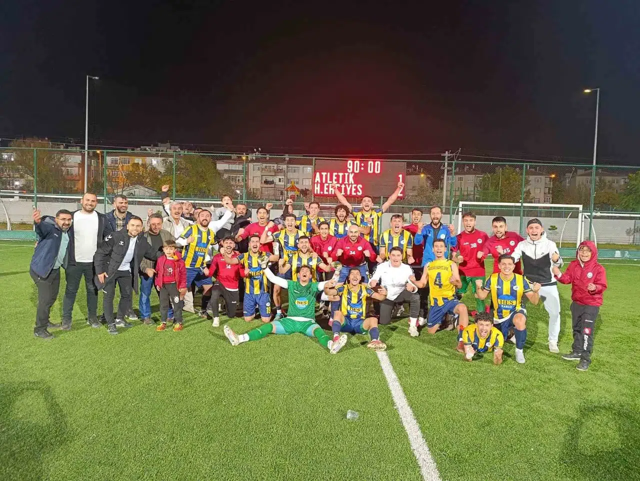 Hacılar Erciyesspor, Lider Kayseri Atletikspor'u Mağlup Etti