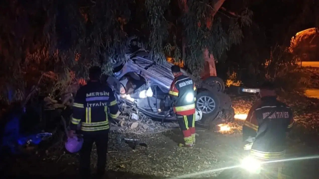 Mersin Silifke'de Trafik Kazası: 1 Ölü, 3 Yaralı