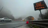 Sürücüler Dikkat! Bolu Dağı Tüneli İstanbul Yönü 31 Ekim’e Kadar Gündüz Saatlerinde Kapalı