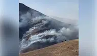 Erzurum'da Dağlık Bölgedeki Yangın Kontrol Altına Alındı