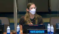 Violet Affleck, Birleşmiş Milletler'de Maske Kullanımını Destekledi
