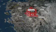 Simav'da 17 Saatte 234 Artçı Deprem Kaydedildi