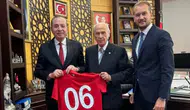 Gençlerbirliği’nden MHP Genel Başkanı Bahçeli’ye Ziyaret
