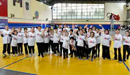 Ankara'da 290 çocuk voleybol ile tanıştı