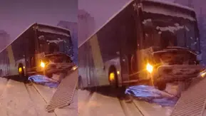 Kahramanmaraş'ta Belediye Otobüsü Kaza Yaptı