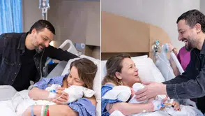 Ünlü Çift Bebeklerine Kavuştu: Koydukları İsim Dikkat Çekti