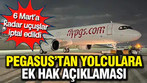 Bakanlık, İran’a Yönelik Saldırıların Ardından Uçuşları 6 Mart’a Kadar İptal Etti: Pegasus’tan Yolculara Ek Haklar