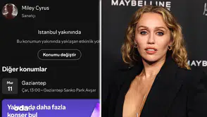 Miley Cyrus Gaziantep'te Konser Verecek Mi? Spotify'daki Bilgiler Ne Anlama Geliyor?