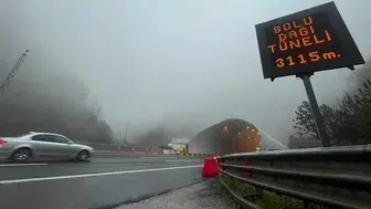 Sürücüler Dikkat! Bolu Dağı Tüneli İstanbul Yönü 31 Ekim’e Kadar Gündüz Saatlerinde Kapalı