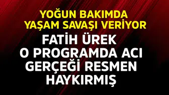 Fatih Ürek, Yoğun Bakımda Yaşam Mücadelesi Veriyor