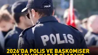 Polis ve Başkomiser Maaşları 2026 Hesaplaması