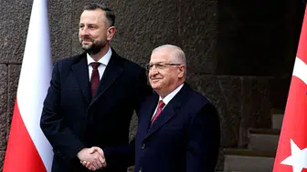 Bakan Güler, Polonyalı Mevkidaşı ile Görüştü