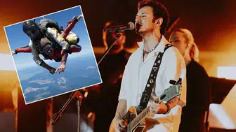 Ünlü Şarkıcı Buray, 4.500 Metreden Paraşütle Atladı