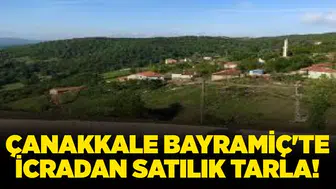 Çanakkale bayramiç'te icradan satılık tarla fırsatı ne sunuyor?
