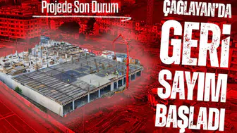Çağlayan kentsel dönüşüm projesinde fiziki gerçekleşme oranı ne durumda?