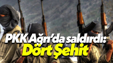 PKK Ağrı’da saldırdı: Dört Şehit