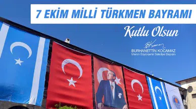 Mersin, 7 Ekim Milli Türkmen Bayramını kutluyor