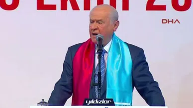 Kerkük toplantısında, Bahçeli sert konuştu..