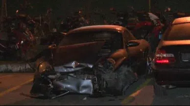 Bağdat Caddesi’nde kaza dehşeti: Yaralılar var