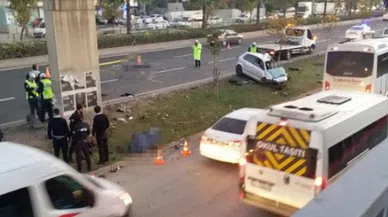 İzmir’de trafik kazası 2 polis öldü, 3 polis ağır yaralı