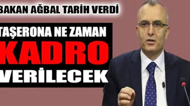 Taşerona Kadro Nihai Karara Bağlanıyor