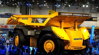 Dünya Devi Komatsu’dan sürücüsüz yük kamyonu