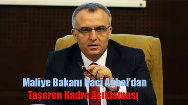 Maliye Bakanı'ndan 'taşeron işçi kadro' açıklaması geldi