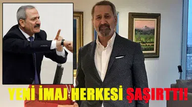 Zafer Çağlayan'ın yeni imajı görenleri şaşırttı