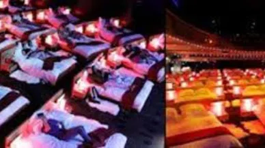 150 TL'ye yataklı sinema keyfi