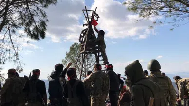 Afrin harekatında kritik Burseya Dağı ele geçirildi