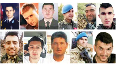 Türkiye yasta: Afrin'den 11 şehit haberi
