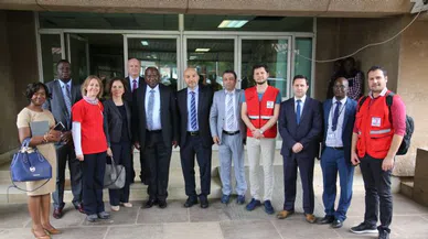 Zambiya’ya, KIZILAY'ın eli değdi