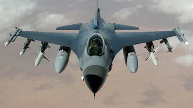F-16 askeri uçak düştü; pilot şehit oldu