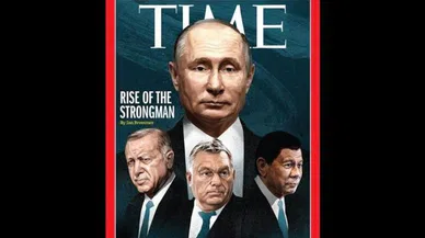 Time, Erdoğan’ı Putin’le birlikte kapağına taşıdı