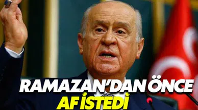 Bayramdan önce af çıkacak mı? Devlet Bahçeli af çağrısını yineledi