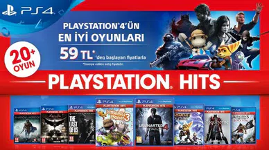 PlayStation Hits ile PlayStation 4 oyunlarında süper indirimler