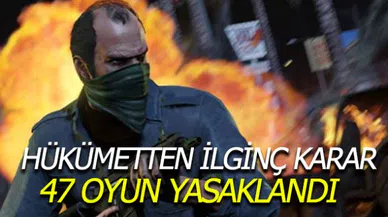 Suudi Arabistan hükümetinden ilginç karar! 47 oyun yasaklandı