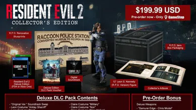 Resident Evil 2 koleksiyoncu sürümü tanıtıldı