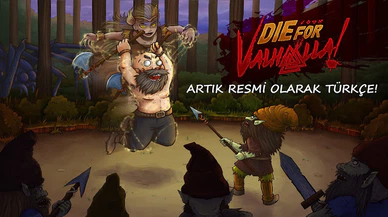 Die for Valhalla! resmi olarak Türkçe oldu