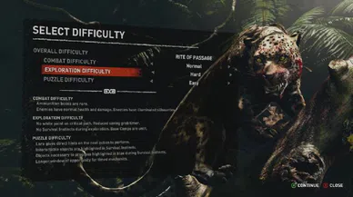 Shadow of the Tomb Raider zorluk seçenekleri neler?
