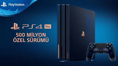 PS4 Pro 500 milyon özel sürümü duyuruldu