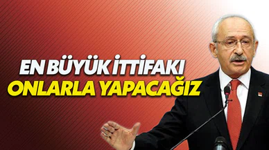 Kılıçdaroğlu'ndan yerel seçimde ittifak açıklaması