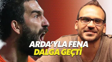 Gürgen Öz çektiği videoyla Arda Turan ile dalga geçti