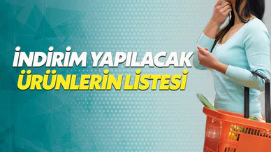 Hangi ürünlerde enflasyon indirimi yapılacak tam liste - Enflasyonla topyekun mücadele kampanyası