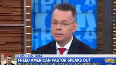 Papaz Brunson Türkiye'deki cezaevi günlerini anlattı