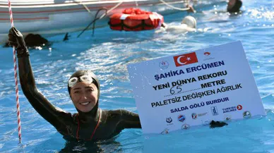 Şahika Ercümen'den bir dünya rekoru daha!
