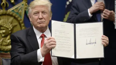 ABD Başkanı Trump'tan göçmen karşıtı imza