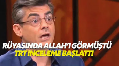 TRT'den 'rüyasında Allah'ı gören akademisyen' açıklaması