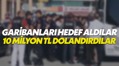 Gariban vatandaşı hedef alan emlak dolandırıcıları yakalandı