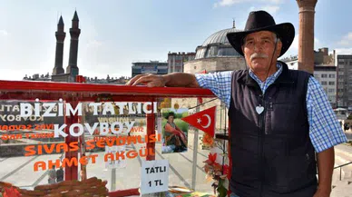 Sivas'ın Tatlıcı Kovboy'u tarzıyla işleri katlıyor
